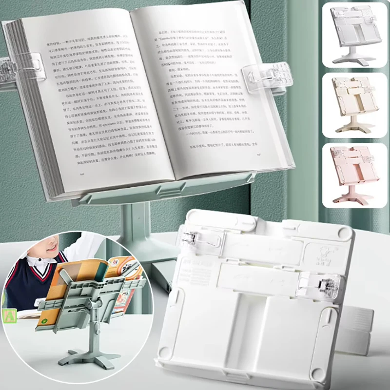 

Adjustable Reading Bookshelf Lifting Landing Reading Portable Book Support Multifunctional Document Shelf For Home