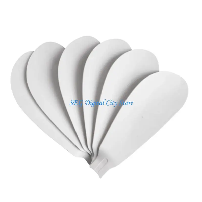 U75B 3Pcs/6Pcs White ABS Alternative Parts For USB 5V 3/6 Hanging Fan Smooth And Reliable