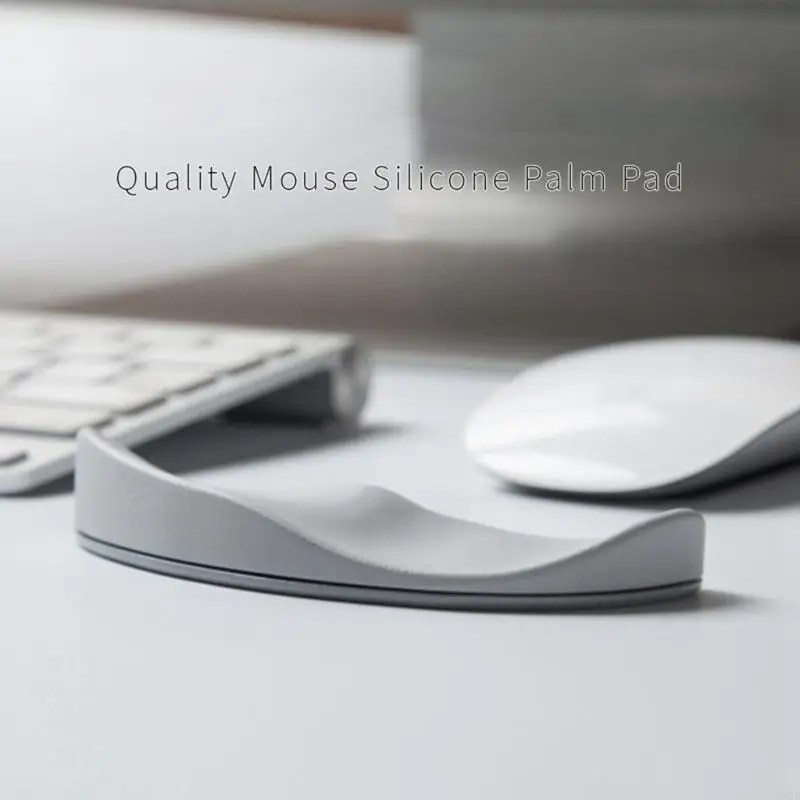 462E Ergonomic Mouse Pad Silicone Mousepad Non-slip Hand Wrist Rest Support Mat for Office Gaming Computer - view 2