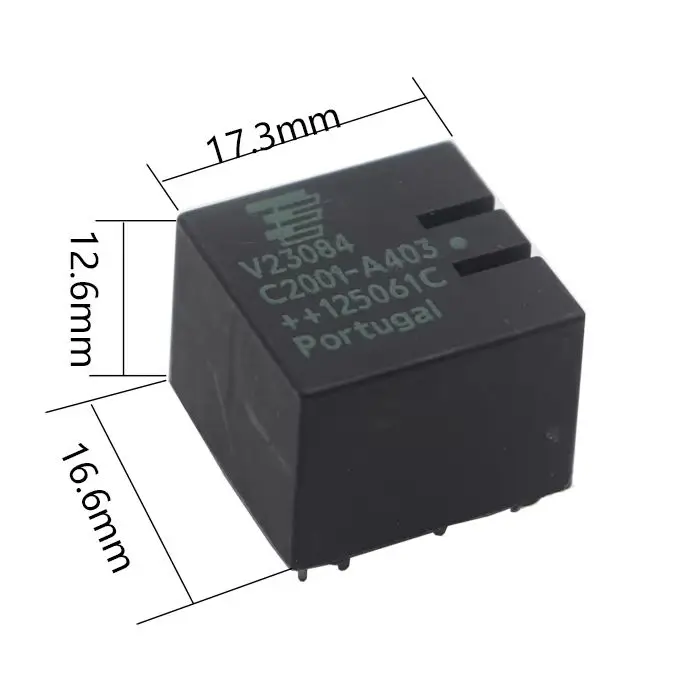 【5-1PCS】 V23084-C2001-A403 10Pins 12V Relay V23084-C2001-A403 Central control panel car relay