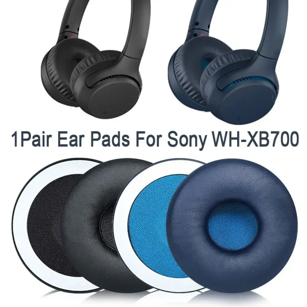 Replacement Ear Pads Accessories Foam Sponge Ear Cushion Headphone Repair Parts Earmuff Suitable For Sony WH XB700 headset