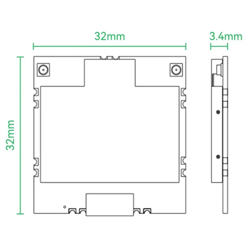 1 peça BL-M8812EU2 drone de longa distância 5g módulo wi-fi de alta potência 5v transferência de fotos aérea para usb externo pa 867mbps