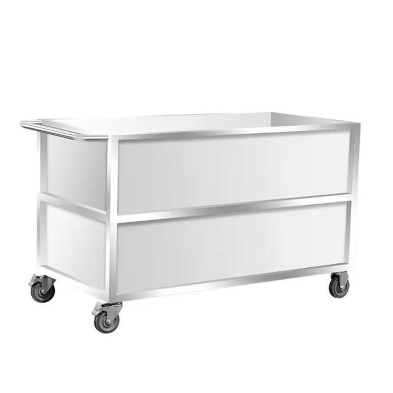 Stainless steel water storage tank Mobile storage box Industrial thawing soaking disinfection reservoir trolley 304 water tank