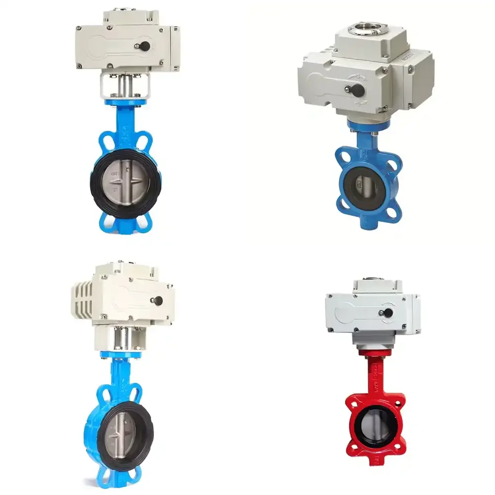 4 Inch Stainless Steel Electric Actuator Butterfly Valve for Water Base Media 1.5'-24