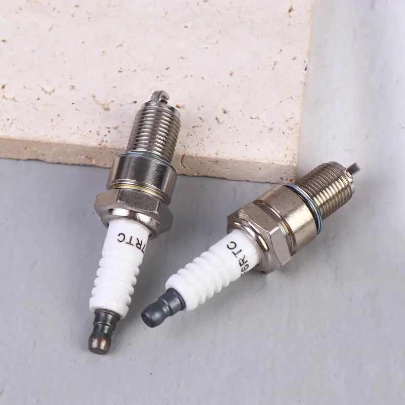1PC Motorcycle Spark Plug F6RTC For PW50 PW80 PW60 LT50 50cc70cc 90cc 110cc 150cc ATV Quad Moped Scooter Go Kart Dirt