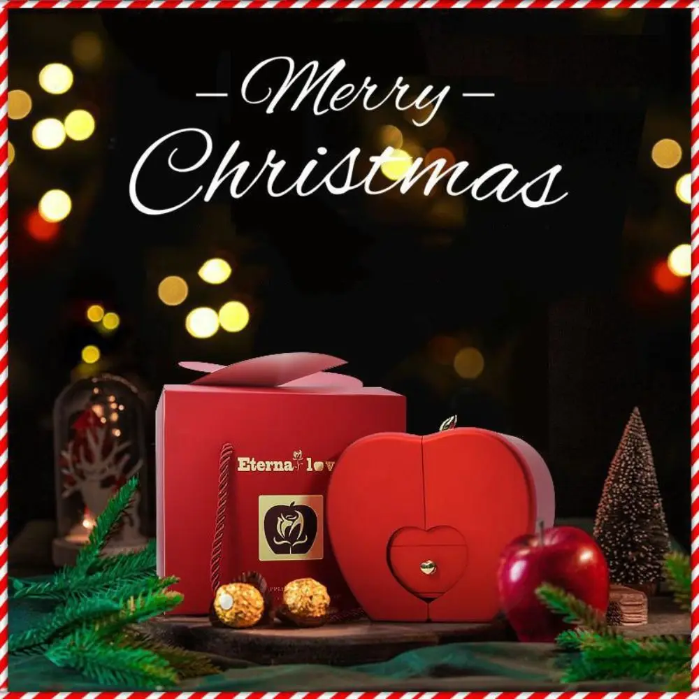 

Rose Flower Jewelry Ring Box Luxury Romantic Accessories Pendant Necklace Box Multi-function Jewelry Display