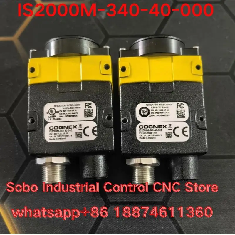 Second-hand test OK Cognex Vision Industrial Camera IS2000M-340-40-000