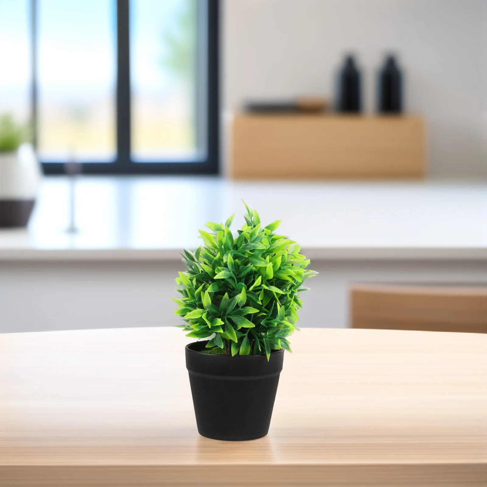 

Simulated White Orchid Leaf Potted Plant Realistic Artificial Indoor Office Bedroom Living Room Gifts Plastic Plants Faux Leaves
