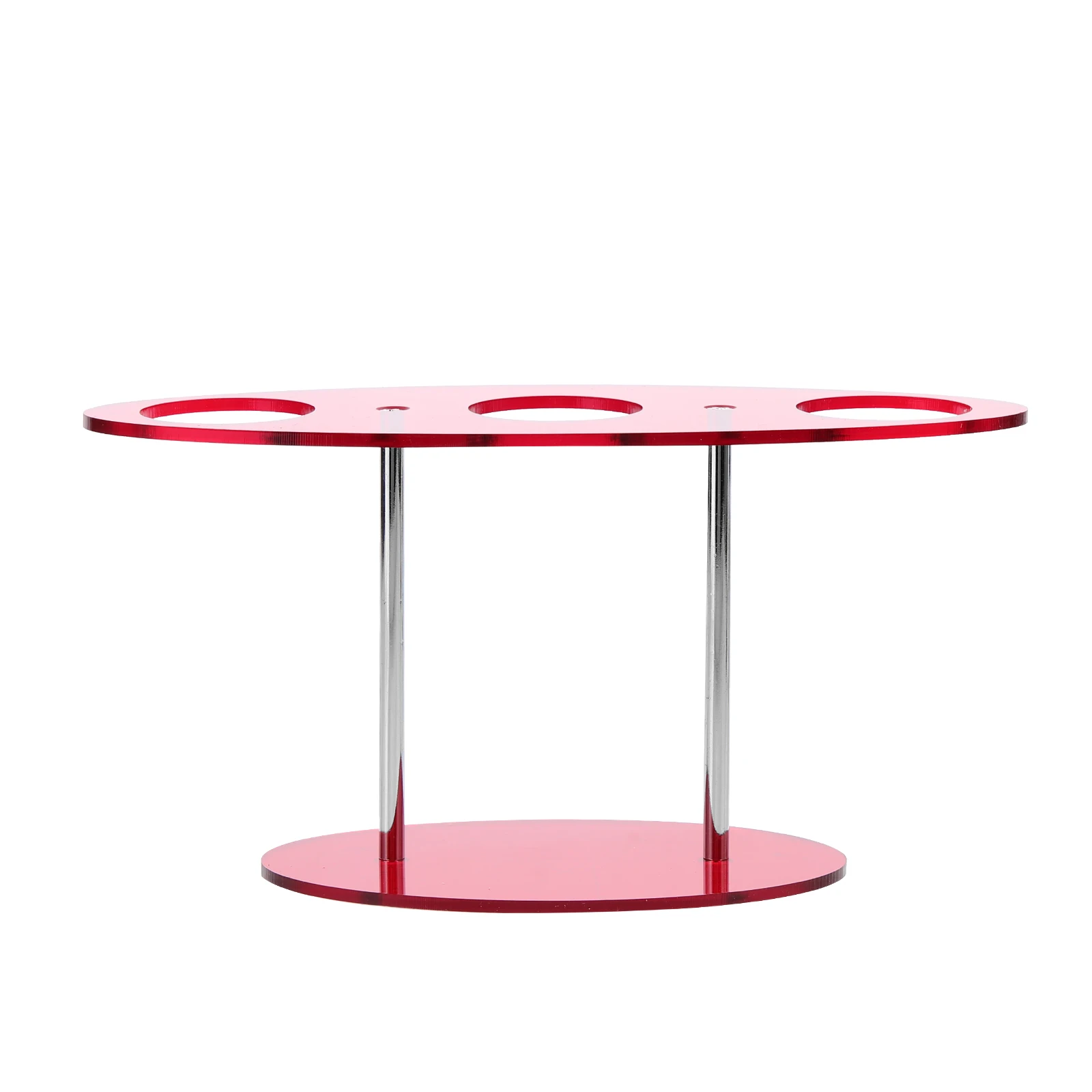 

Ice Cream Display Rack Transparent Acrylic Cone Holder Storage Stand Sushi Roll Bracket Stable Base Durability