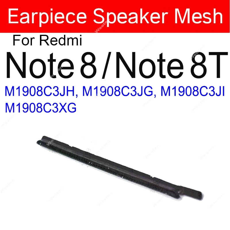 Earpiece Speaker Mesh Anti dust For Xiaomi Redmi Note 7 8 8T 9 10 Pro 4G 5G Grill Net For Redmi 9A 9T 9S K20 K30 Pro Prime image 6