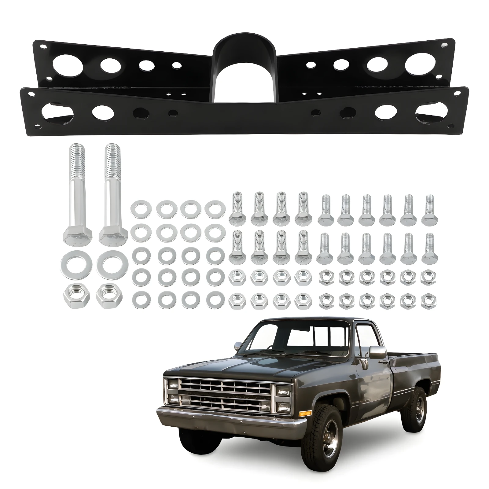 Trailing Arm Cross Member Anti Squat Level Lift Kit Rear For GMC C10 C15 C1500 Suburban 1968-1972 Chevy