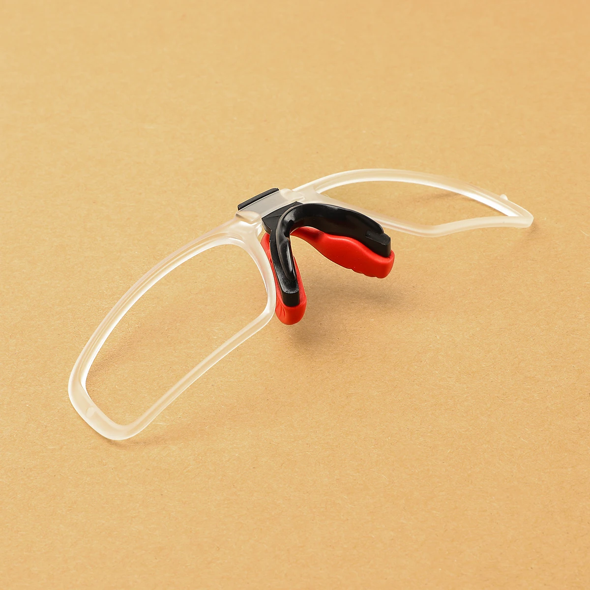 

Rx Insert Optical Adaptor Flexible Prescription Lens Carrier With Nose Bace Nose Pad for Oakley EVZero Swift EVZero Swift AF