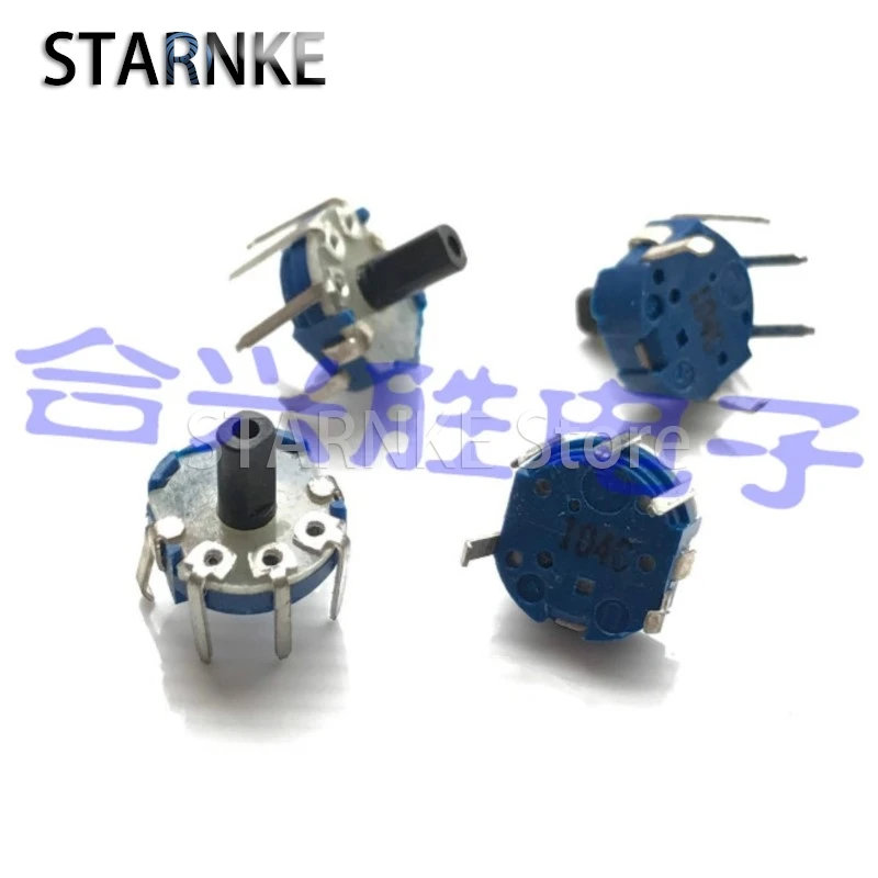 2PCS Y8 Type Small Fine Tuning Potentiometer RK08H Single C100K Adjustable Volume Potentiometer
