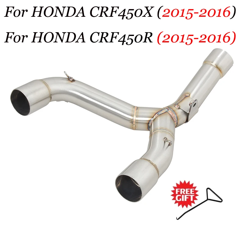 

Выхлопная труба для мотоцикла Honda CRF450R CRF450X 2015 2016 GP 51 мм