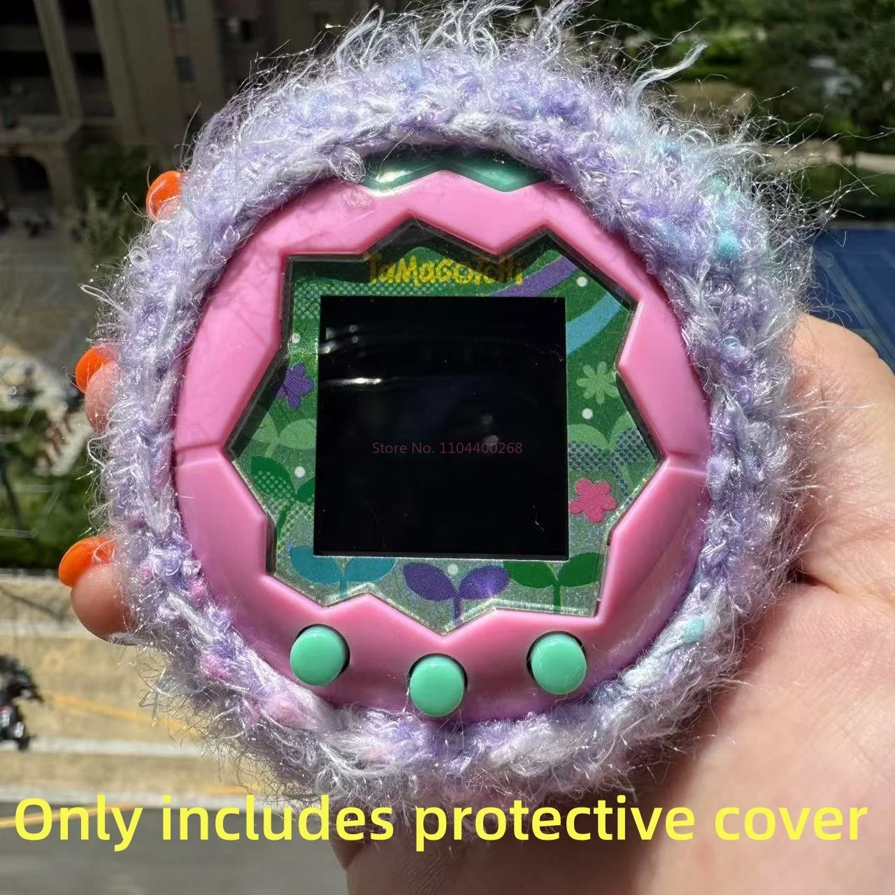 Hohe Qualität Kawaii Tamagotchi Paradise Schutzhülle Farbe Garn Abdeckung Paradise Zubehör Schützen Shell Dekoration Ornamente