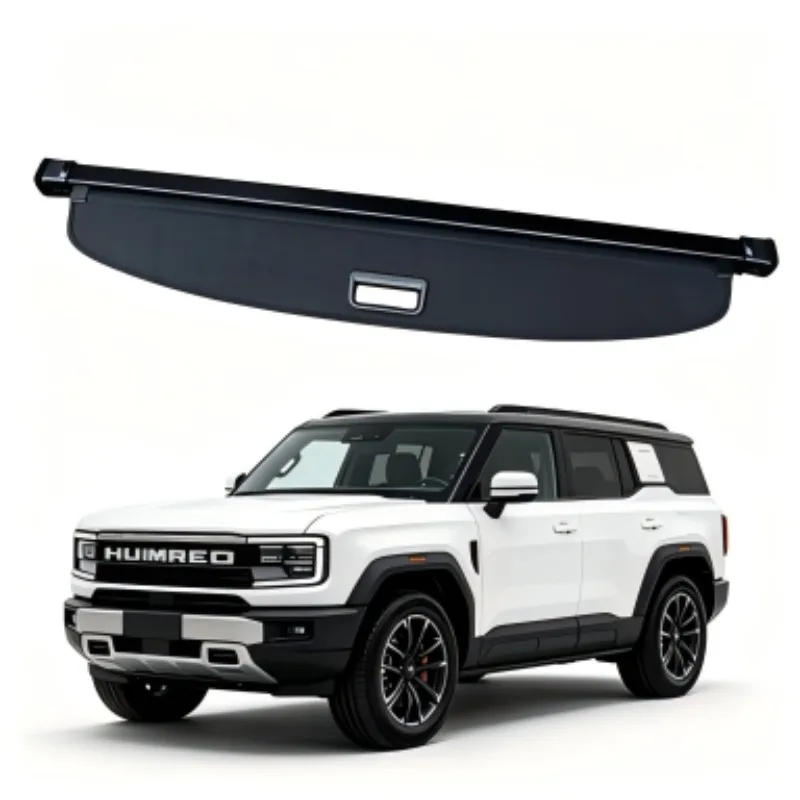 

Cargo Cover Trunk Privacy Shade Rear Security Partition Anti-Theft Shield Retractable Organizer for HUMMER EV SUV