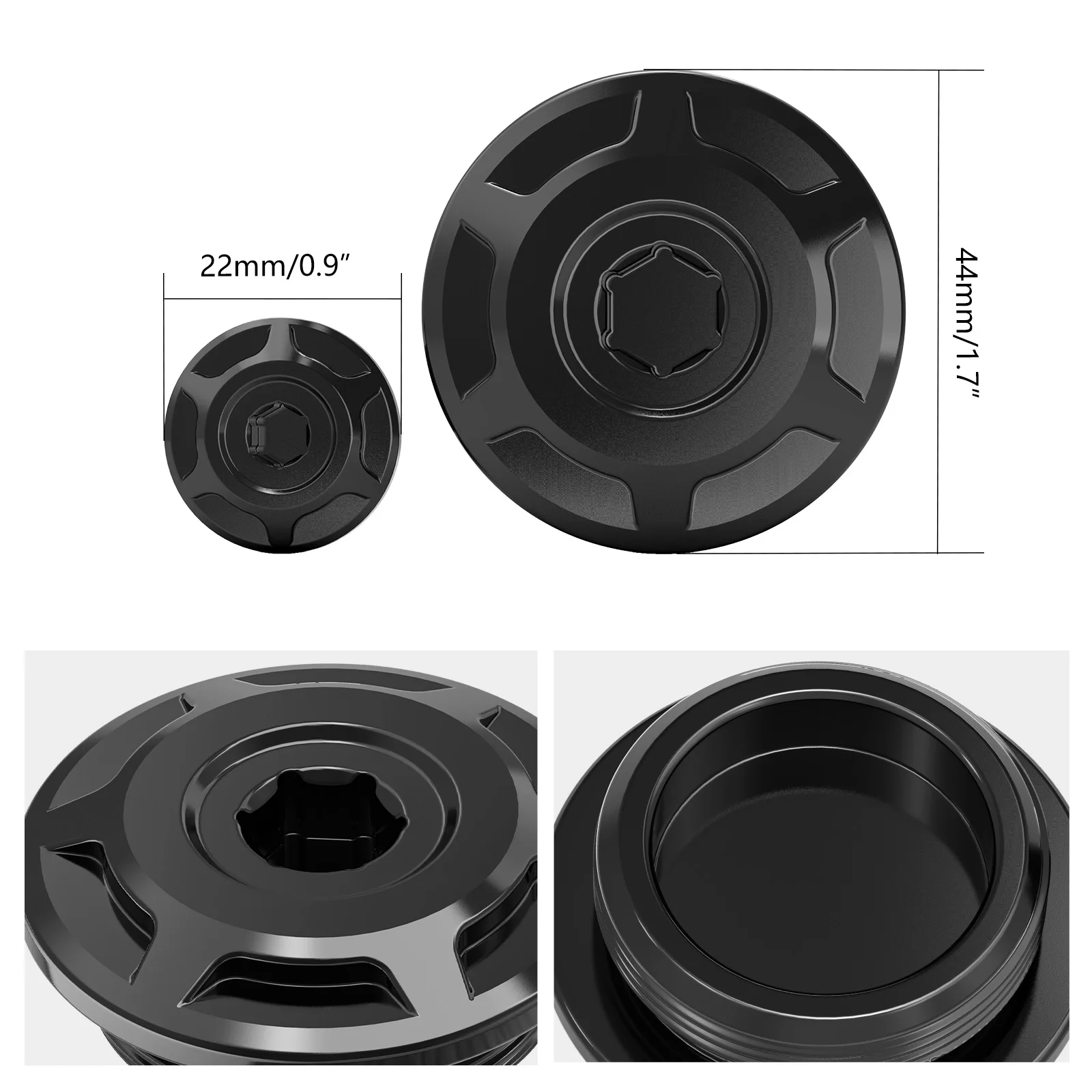 For Suzuki DR650S DR650SE 1996-2025 Engine Timing Cover Plug Cap DR 650 S DR 650 SE DR650 S DR650 SE DR 650S DR 650SE DR650S/SE