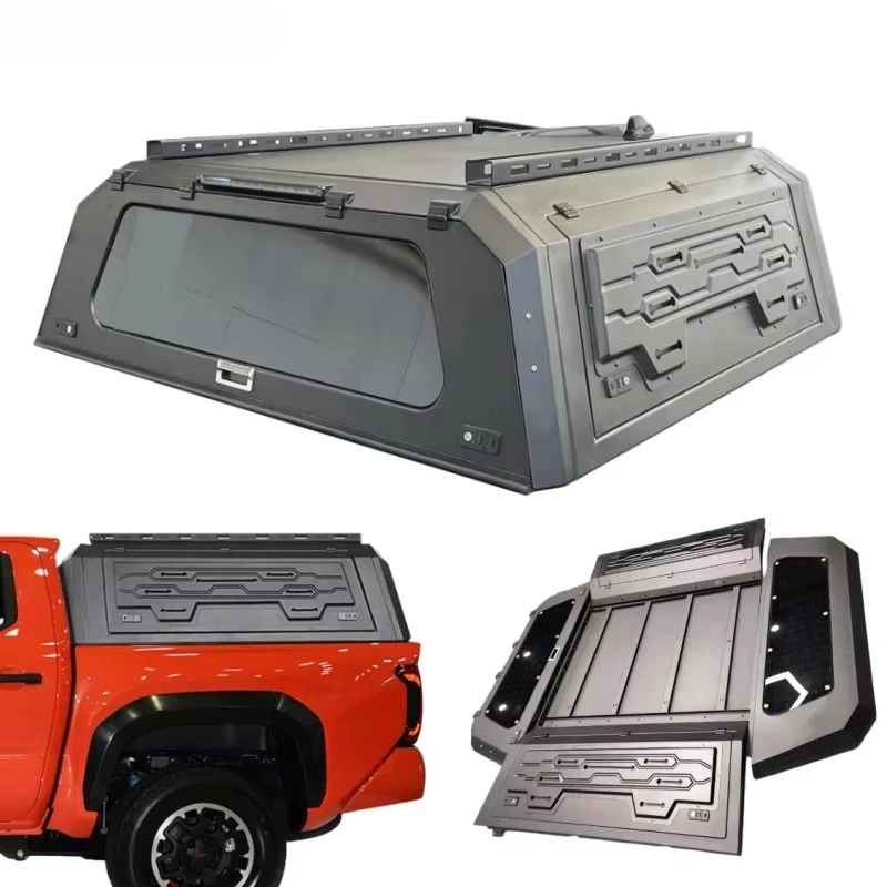 2013 2016 2019 Tundra Overlander 5.5 Smart Bed Cap Pickup Camper Shell Aluminum Hard Topper Truck Canopy