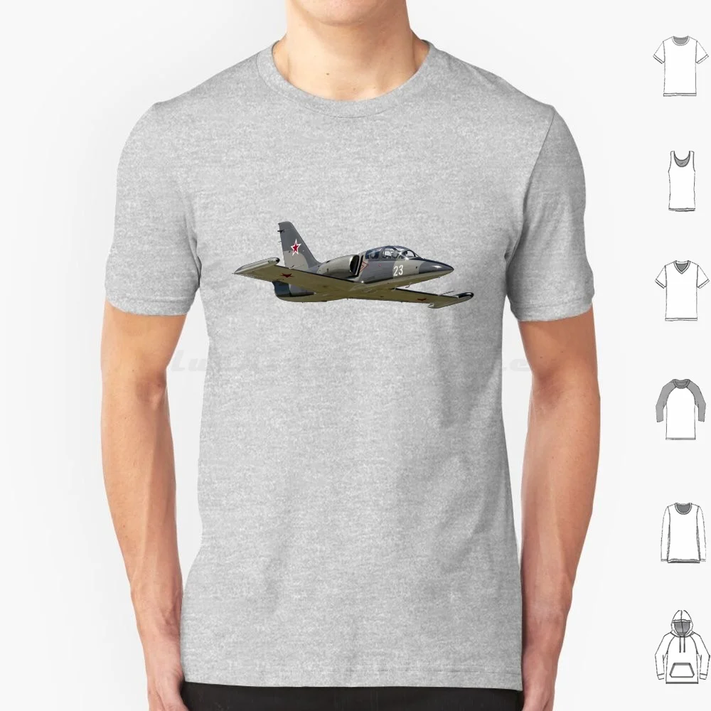 L-39 T Shirt 6xl Cotton Cool Tee L 39 Plane Fighter Bomber Pilot Plans Airplane Training Aero L 29 Albatross Czechoslovakia