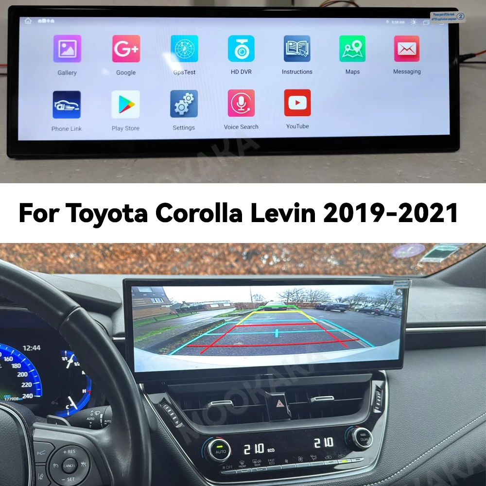 

14.9'' Carplay Car Radio For Toyota Corolla Levin 2019-2021 Android 13 Touch Screen Multimedia Player GPS Navigation Stereo WIFI