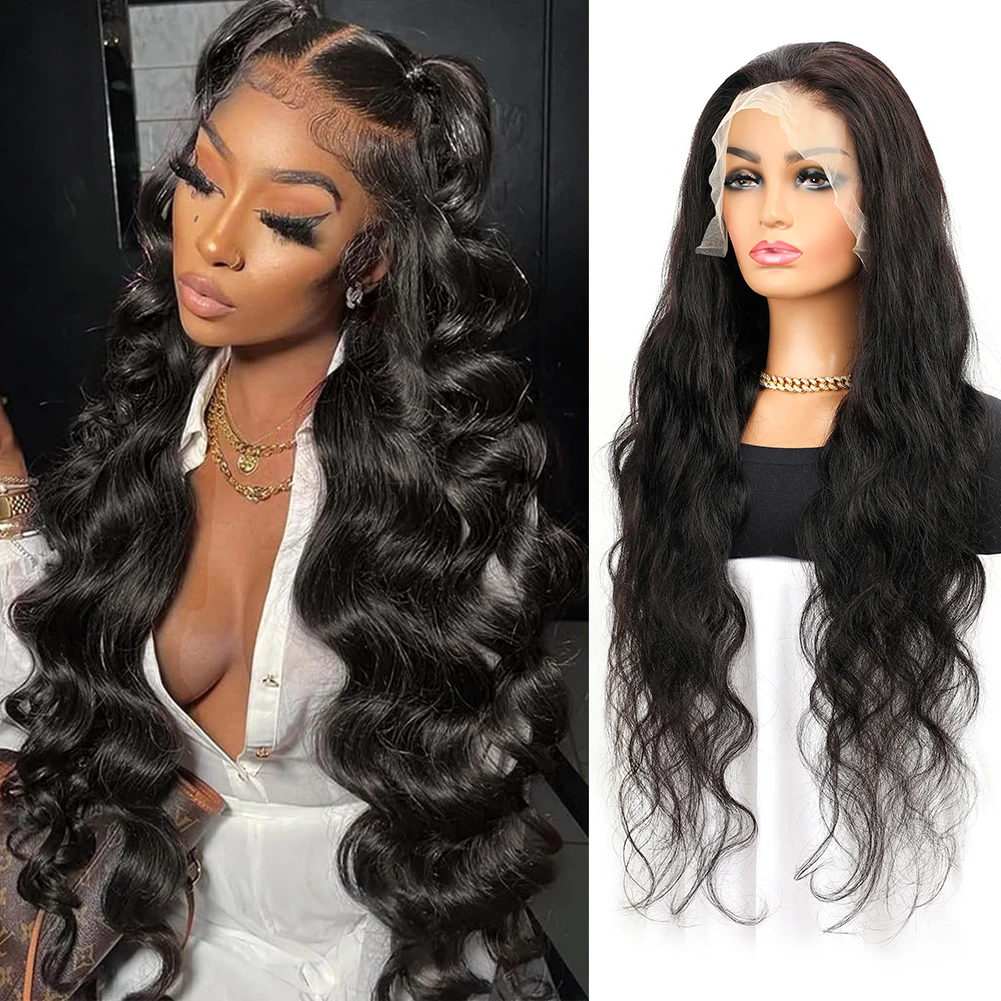 13x4&13x6&4x4 Lace Front Wigs Human Hair Body Wave  Pre Plucked 180 Density Lace Frontal Wigs Human Hair for Women