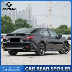 For 2024 2025 Toyota Camry GEN 9 Original Premium Style High Quality ABS Plastic Unpainted Rear Spoiler Trunk Boot Wing Spoiler