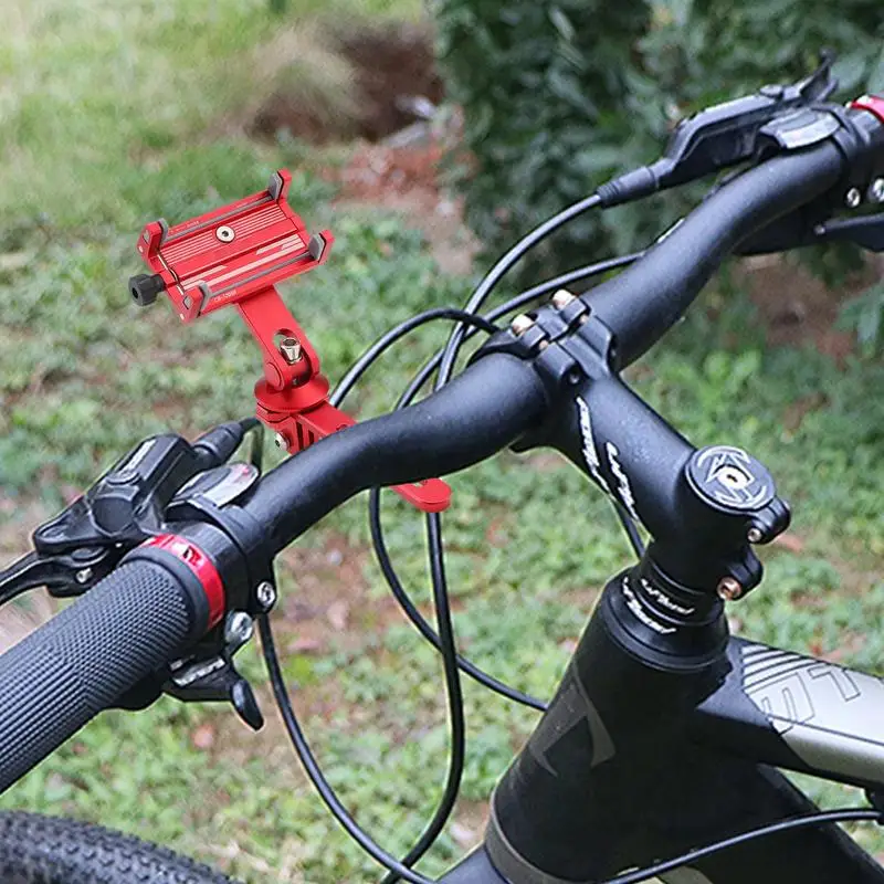 

Держатель для велосипедного телефона, вращающееся крепление для телефона для велосипеда, портативный зажим для камеры мотоцикла, зажим для смартфона на руль для улицы