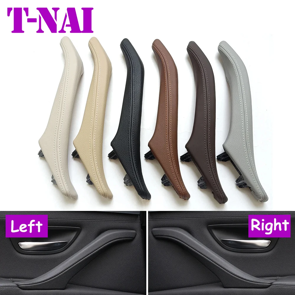 

F10 F11 F18 Left Right Interior Passenger Door Pull Handle Leather Handle Assembly For BMW 5 Series 520i 523i 525i 528i 535i
