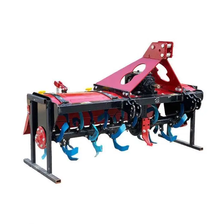 Multi-Functional Tracked Rotary Tiller Shovel  Earth Scraper Weeding Notching Machine Replaceable Tool Excavator