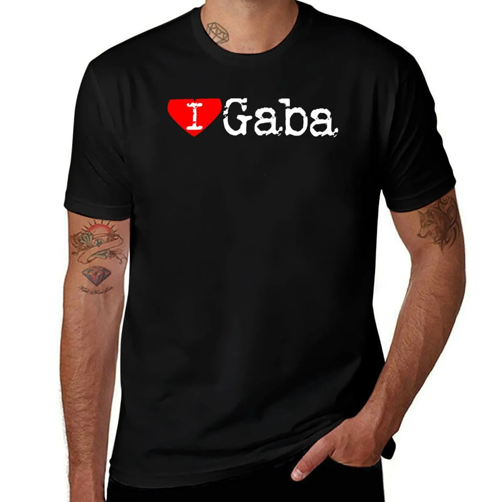 

I Heart Gaba Love Gaba T-Shirt anime clothes cute clothes rapper graphic tees summer clothes heavy weight t shirts for men