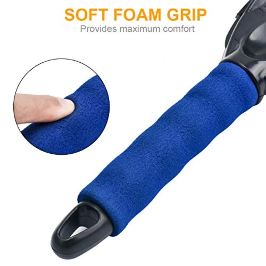 مكشطة ثلج متينة للسيارات والشاحنات الصغيرة، تصميم غير قابل للتدمير لإزالة الصقيع والثلج الفعال من الزجاج الأمامي في Har