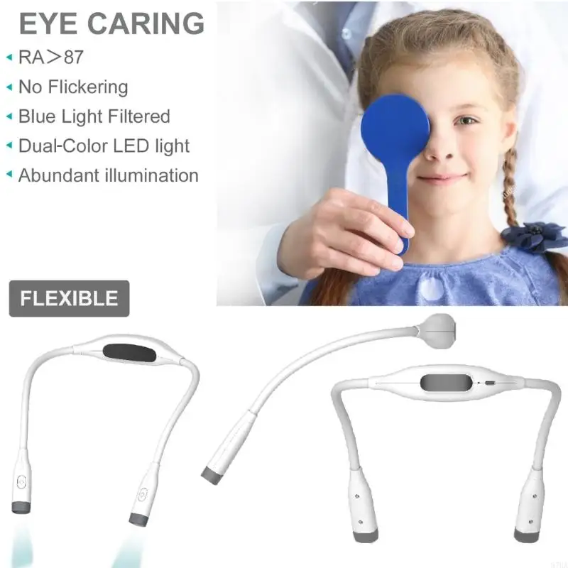 

Comfortable Wearable LED Lamp 4 Beads Lighting Nonslip for Runners Readers 87HA