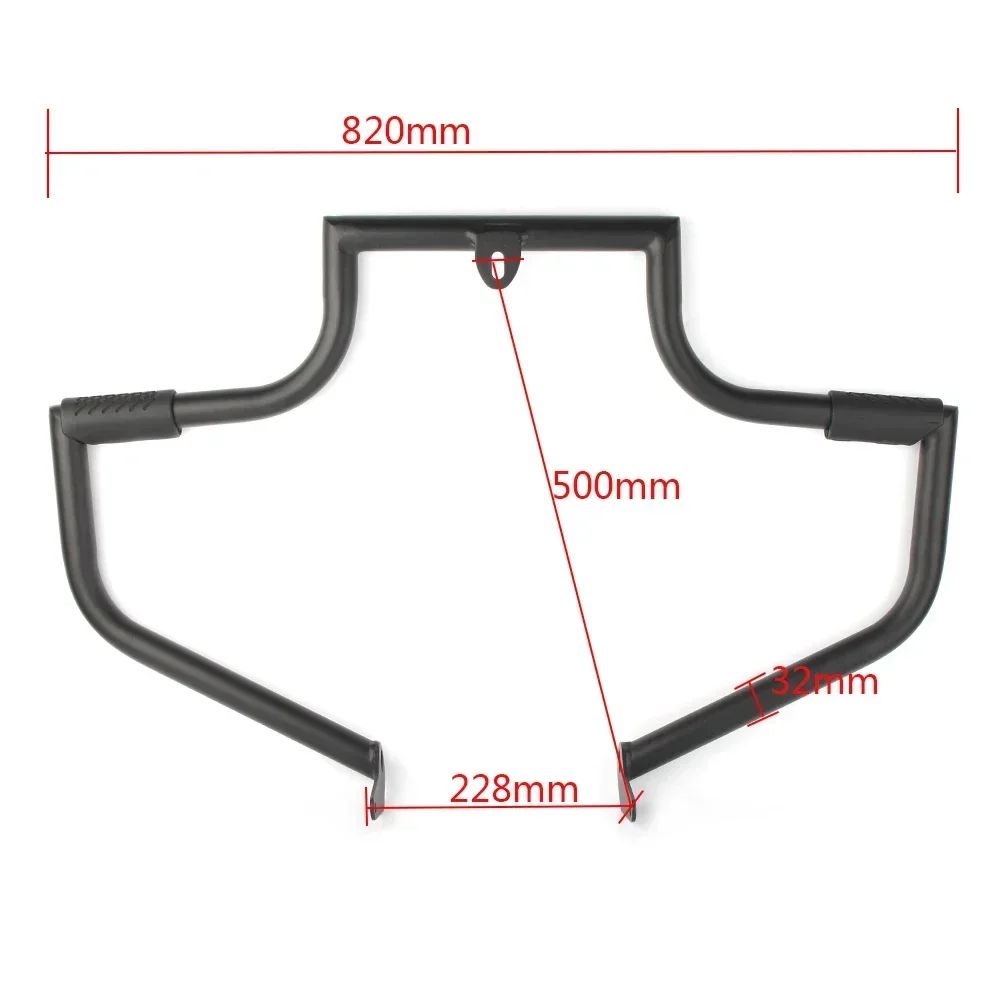 

For Harley Davidson FLSTC Softail Heritage Classic models 2000-2017 except Springer Motorcycle Crash Bar Engine Guard Protector