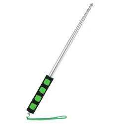 2 Meters Outdoor Stainless Steel Telescopic Flag Pole for Teachers' Flagpole Teaching Pointer Tour Guide Banner 79