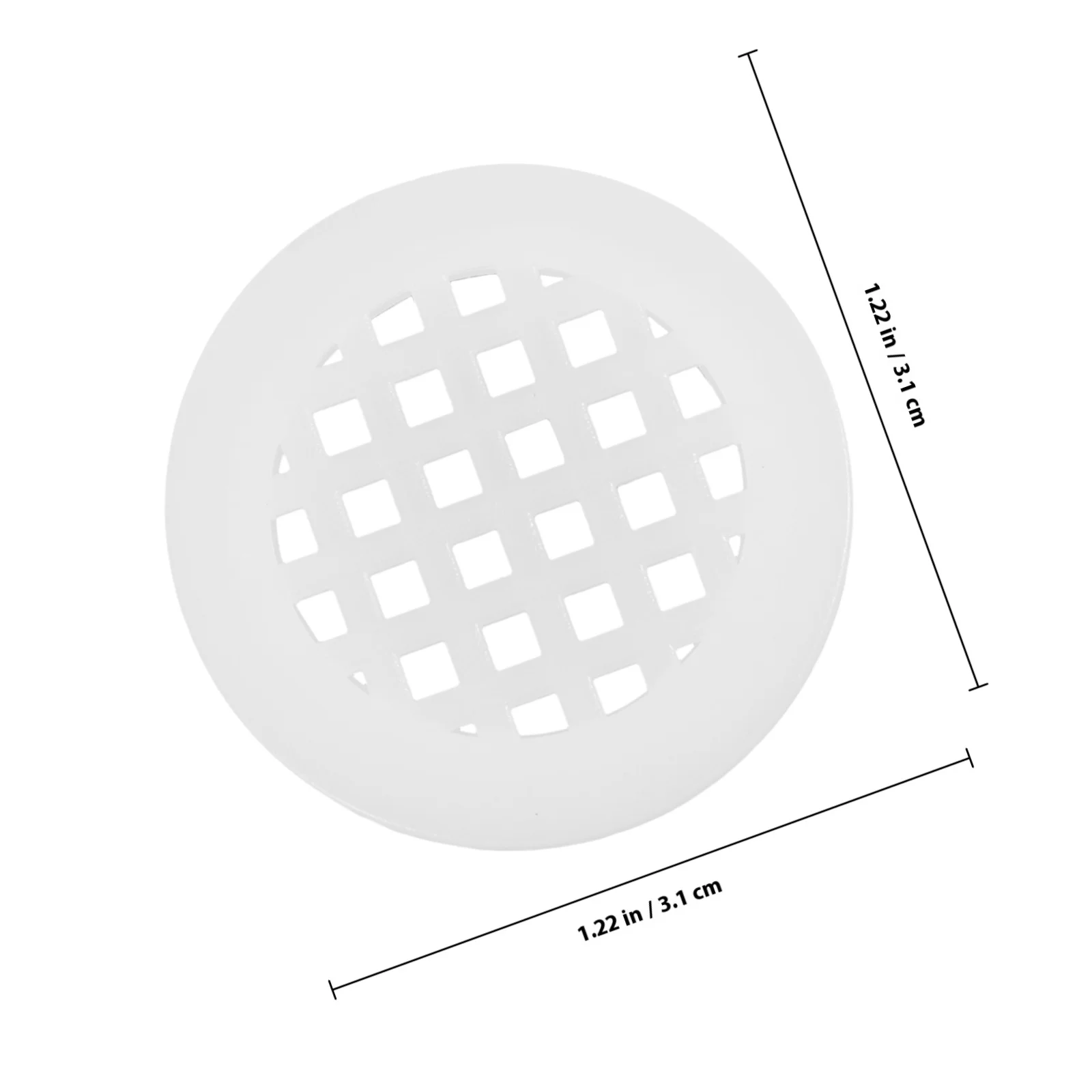 캐비닛용 20개 라운드 통풍구 연속 공기 순환 유지 관리가 쉬운 옷장 신발장 주방용 통풍구 커버