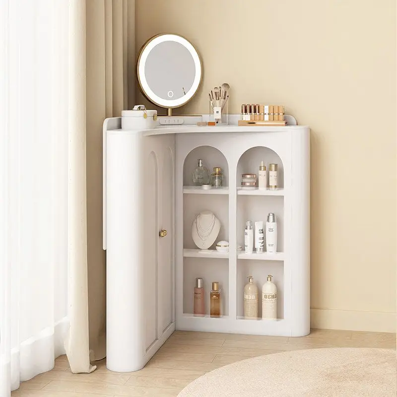 Dresser corner triangle small locker, bedroom makeup table