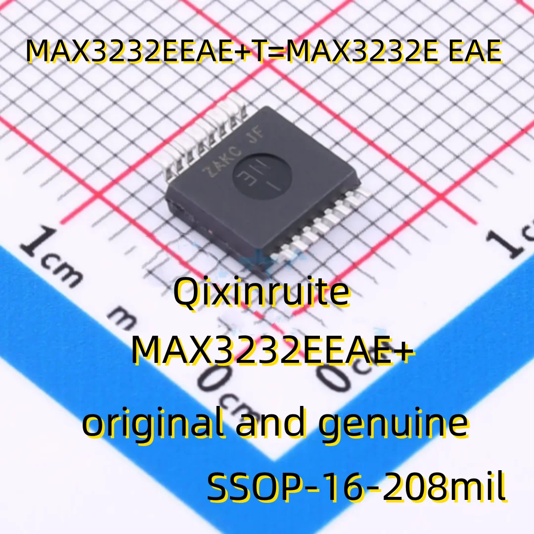 Qixinruite New original MAX3232EEAE MAX3232EEAE+T=MAX3232E EAE SSOP-16-208mil transceiver chip