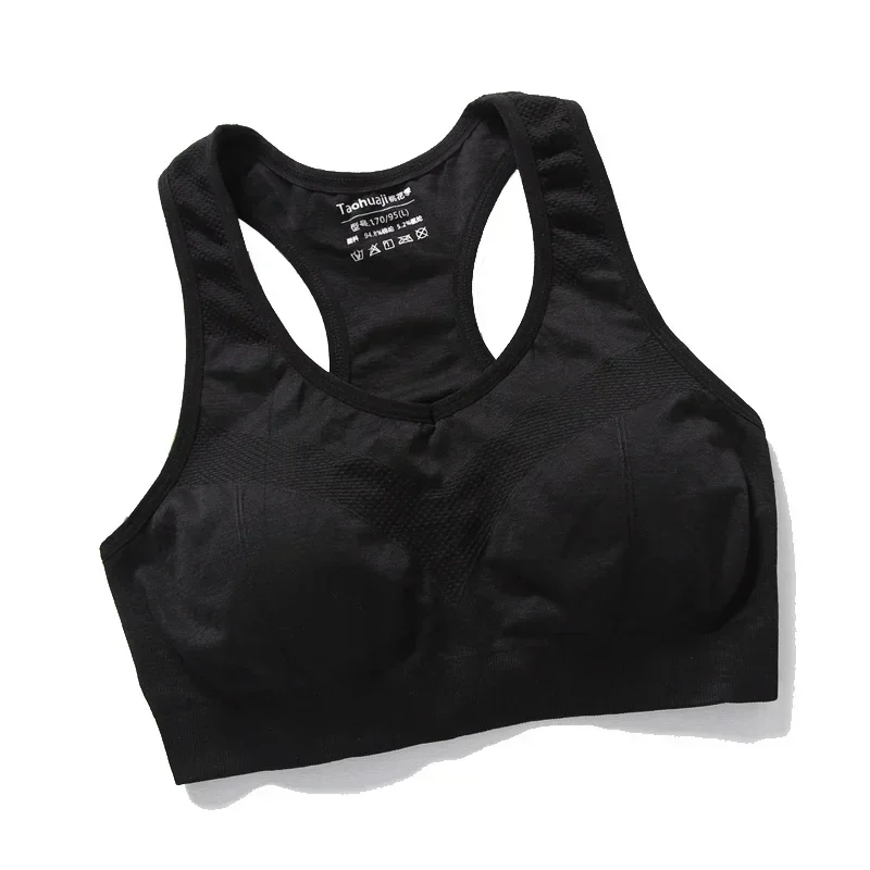 ผู้หญิงกีฬา Bra Top Push Up ฟิตเนส Bra ชุดชั้นในกีฬา Tops Breathable Running Vest Gym Active Bras โยคะ Bra