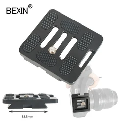 Mini quick release plate tripod plate camera fast mount plate dslr quick shot plate for Sirui ballhead dslr camera arca clamp