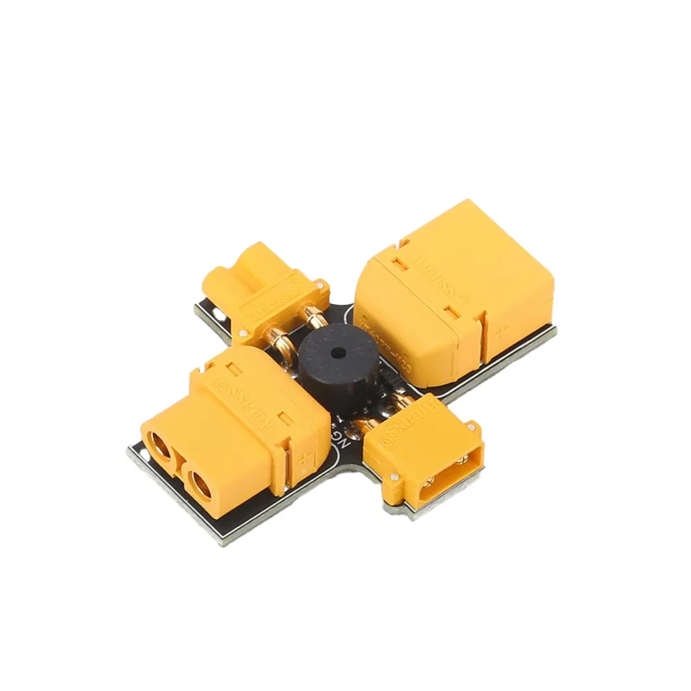 JHEMCU Smoke Stopper XT30 to XT60 Short Circuit Protector Built-in Buzzer Alarm 1-8S Lipo 30V 2.5A-3.5A for RC FPV Drone
