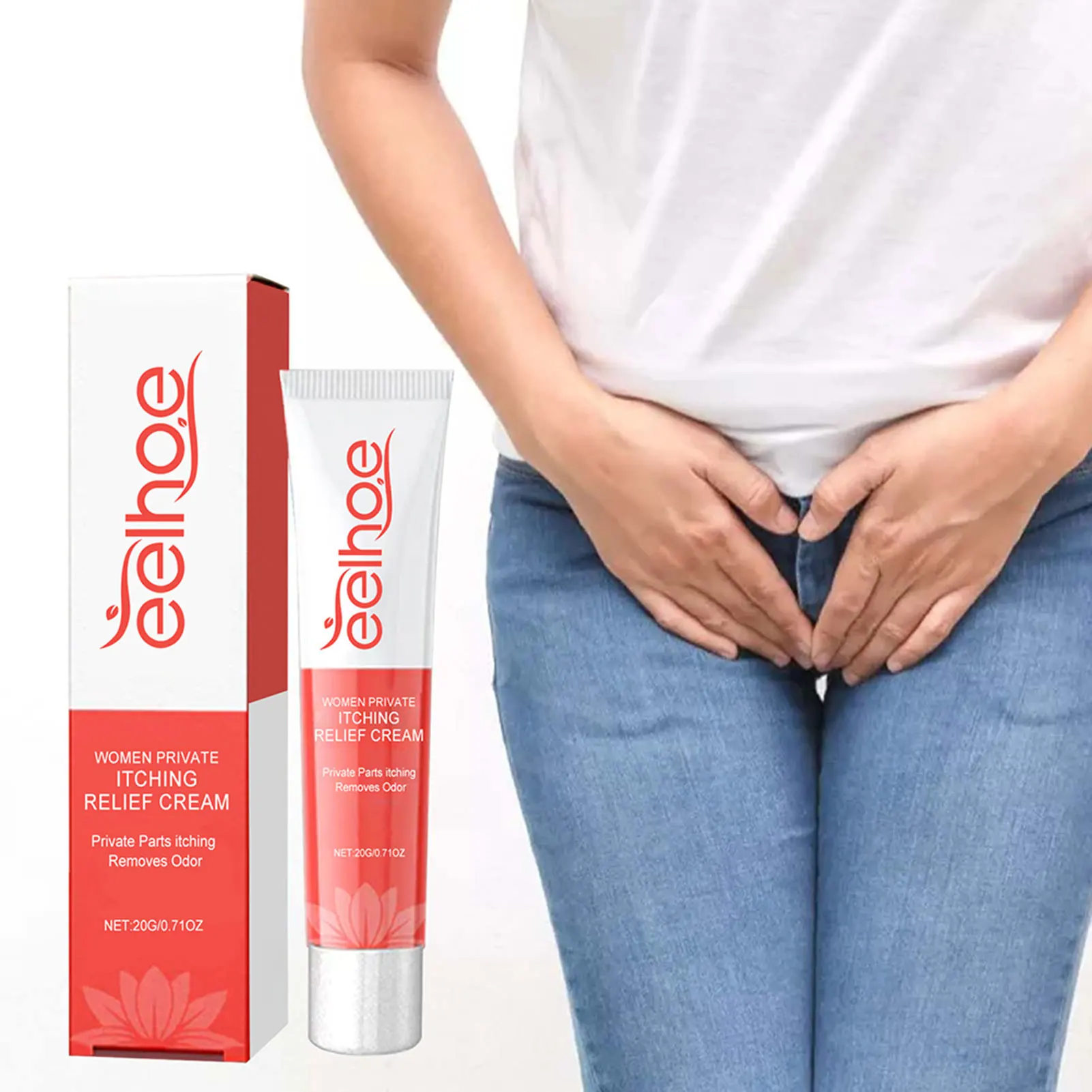 Itch Relief for Private Parts Extra Strength Anti-Itch Cream for Women Itch Treatments for Dryness Burning Redness Skin Care