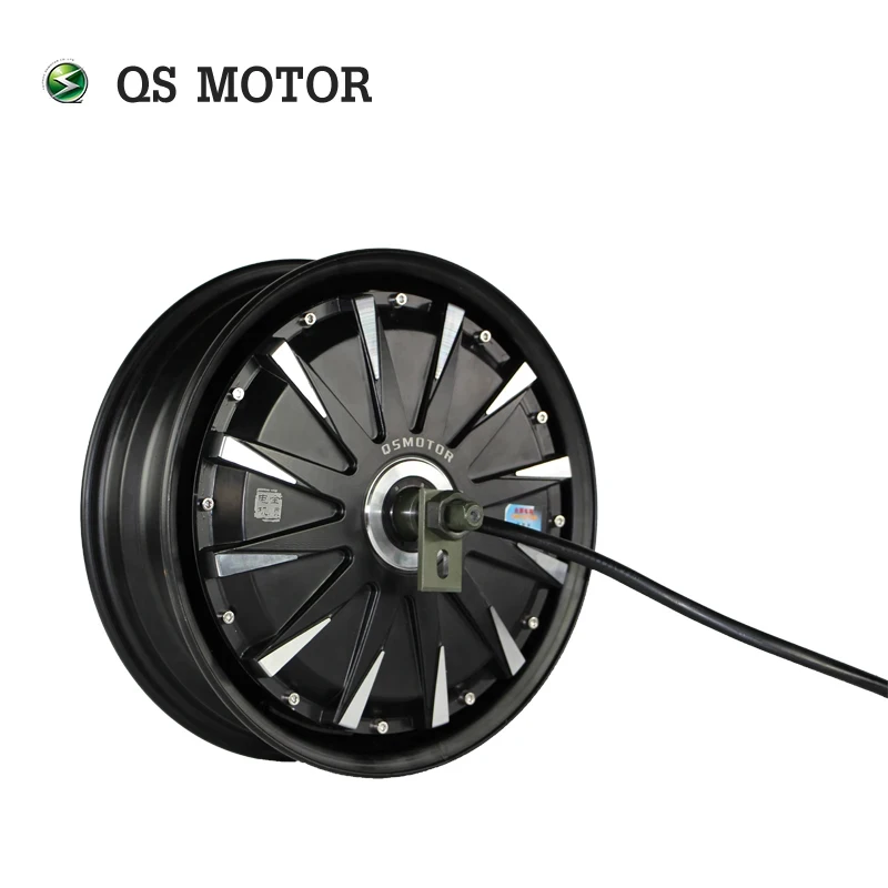 QS 3000W 40H V1.12 BLDC In-Wheel Hub Motor for Electric Scooter Cost-Effective New Condition
