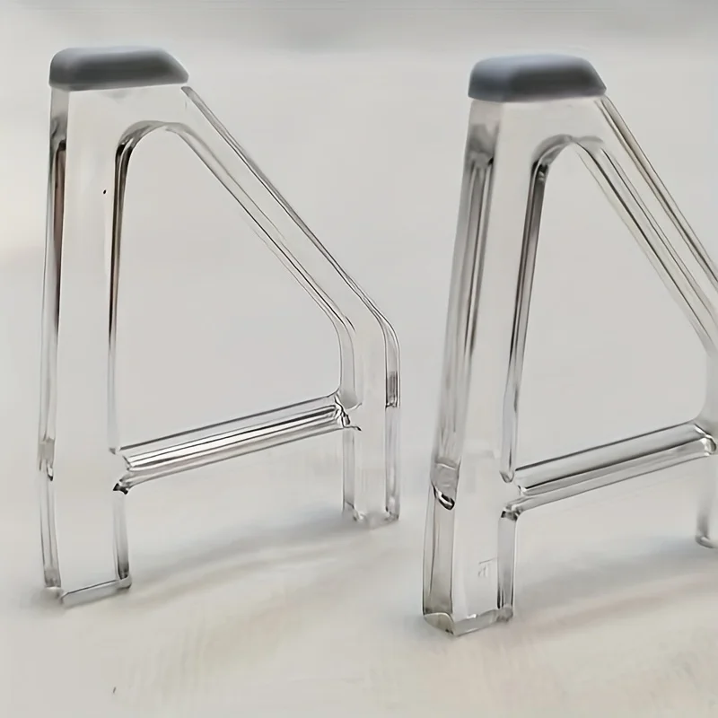 Horizontal Stand Suitable for The for Playstation 5 Slim Disc Version Console, Made of Acrylic Material, Comes in a Set of 2pcs
