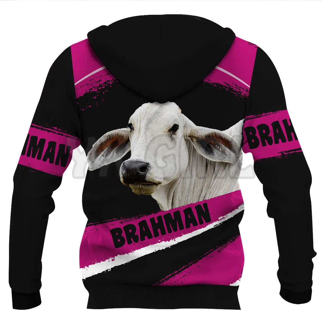 I'm The Crazy Hereford  3D Printed Hoodies  Unisex Pullovers Funny Dog Hoodie Casual Street Tracksuit