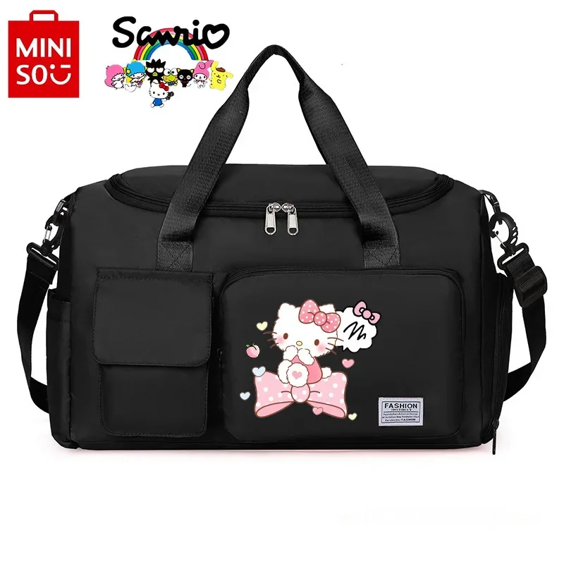sanrio New Fitness Bag Fashionable and High-quality Waterproof Luggage Bag Cartoon Large Capacity Multifunctional Storage Bag