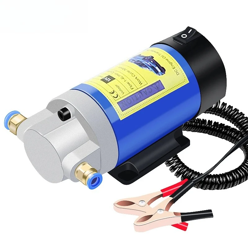 

12V Electric Oil Pump (1-4Liters/Min) - Suction/Change/Transfer for Auto Diesel Engine