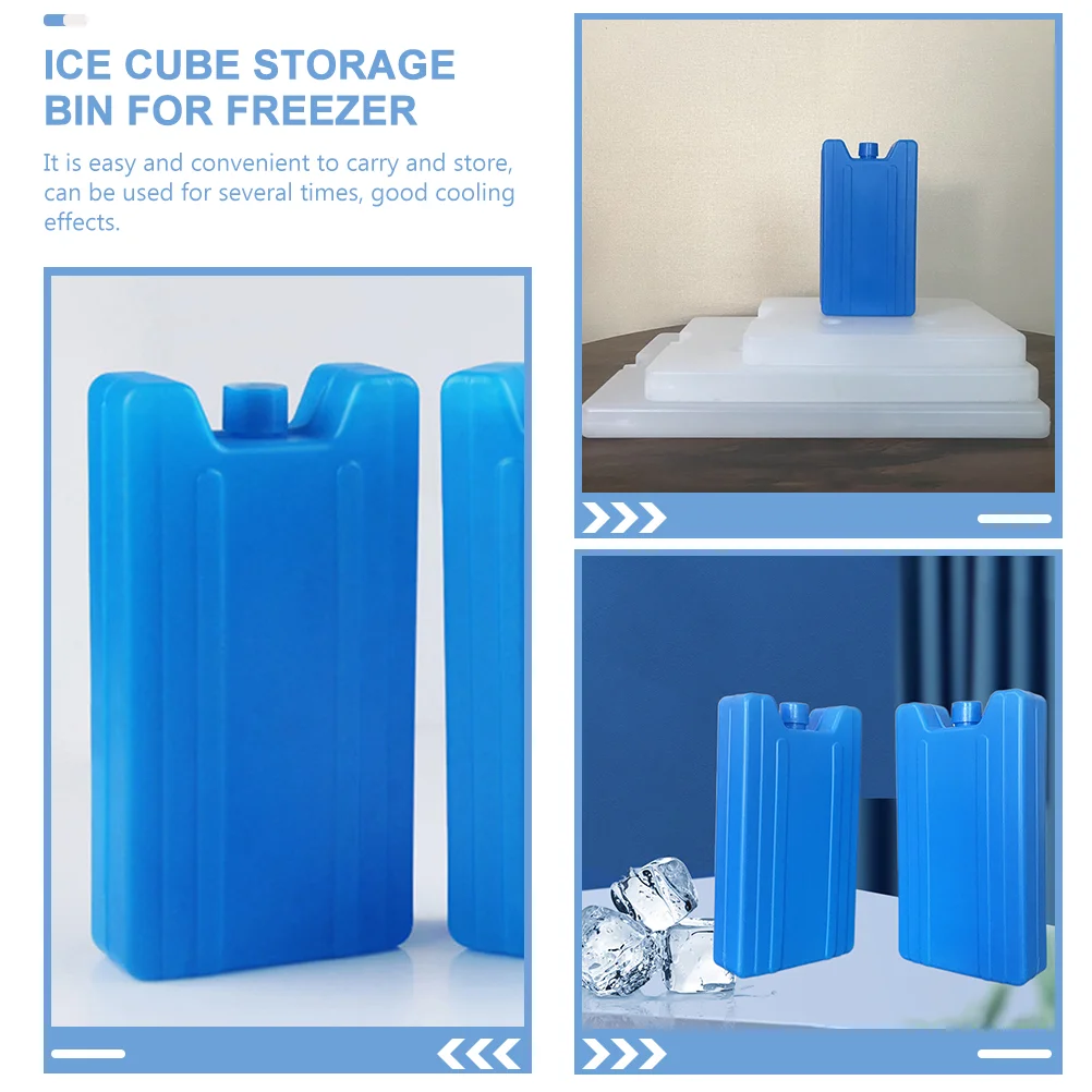 Ice Tray for Chest Freeazers Air Bag Coolers Chests Blue Plastic Freezer Supplies