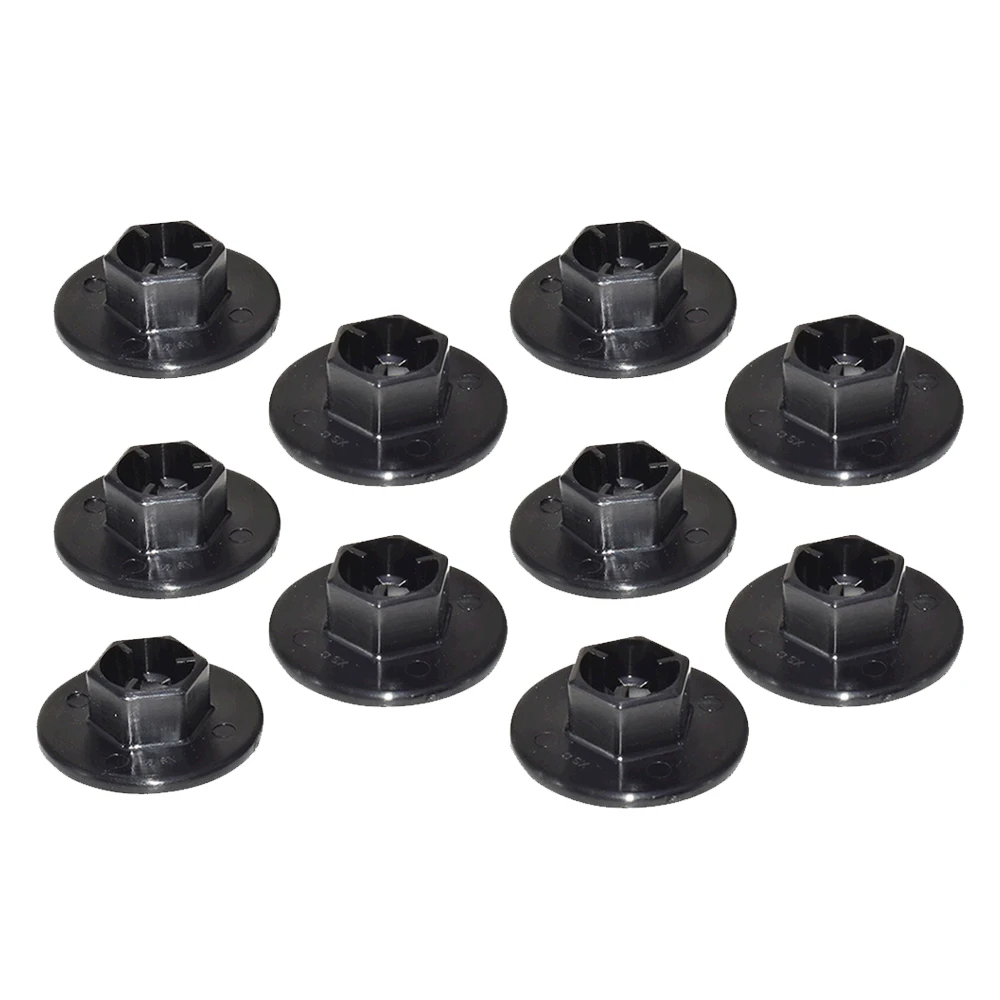 10X Wheel Arch Liner Splashguard Clips Nut For Hyundai Elantra Tucson Santa Fe Solaris Kia Sedona Soul Optima Cadenza 8414526000