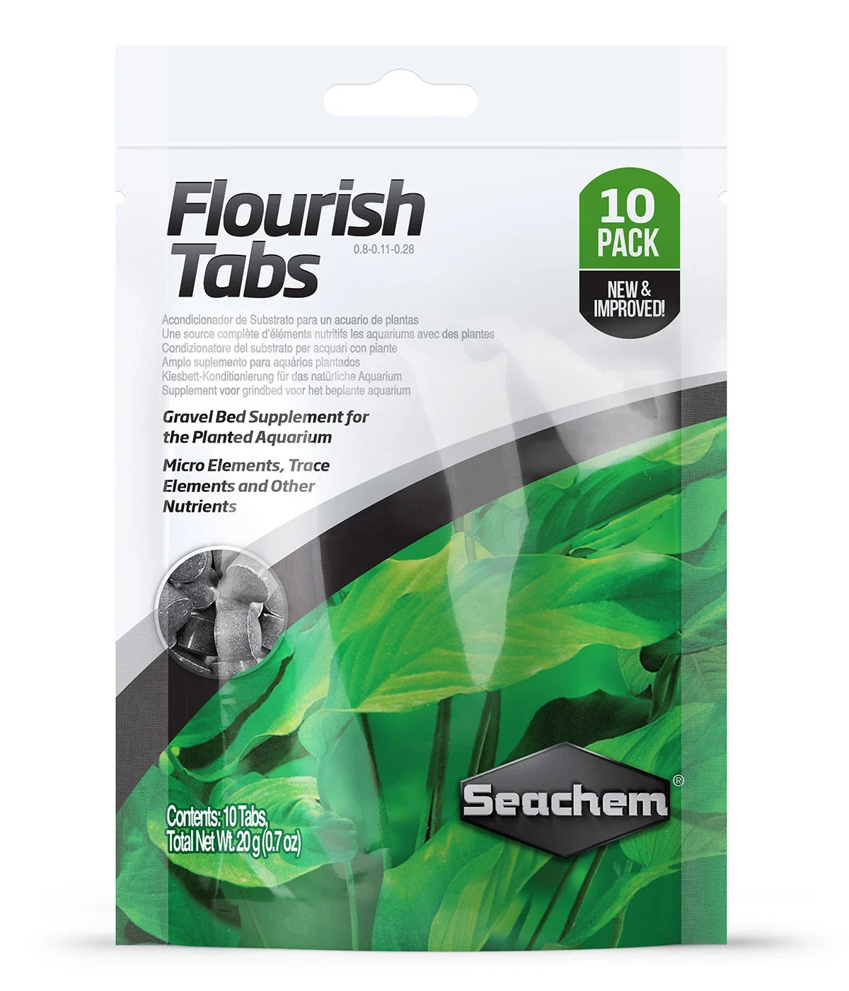 Seachem Flourish Tabs Gravel Bed Supplement for The Planted Aquarium