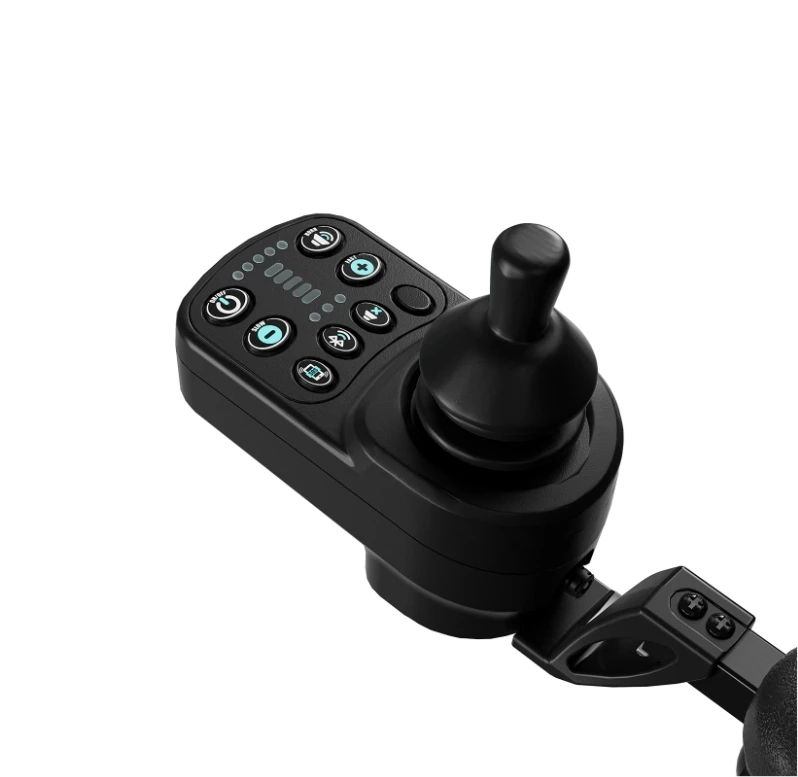 Carbon Fiber Ultralight Portable Lightweight Foldable Smart Remote Control Handicapped Power Electric Wheelchair Elderly